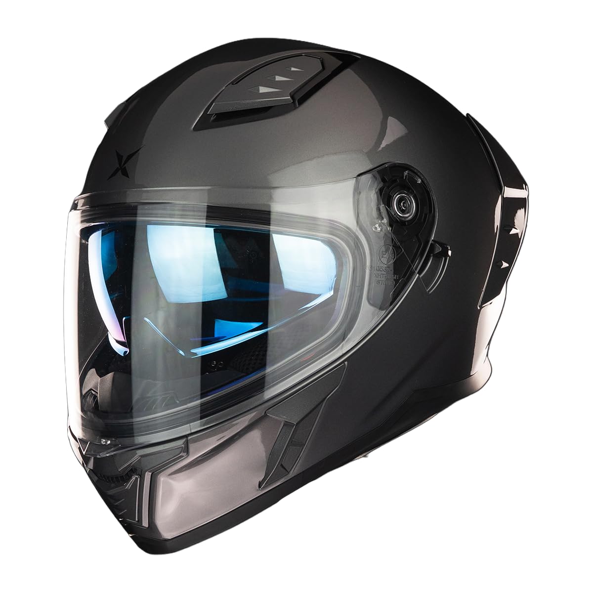 XKOV Casco Titanio Gris M