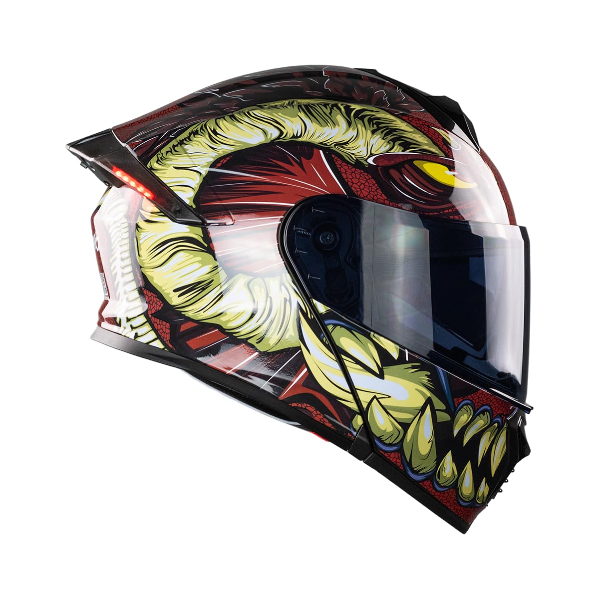 KOV Thunder Inferno Casco Abatible LED XL