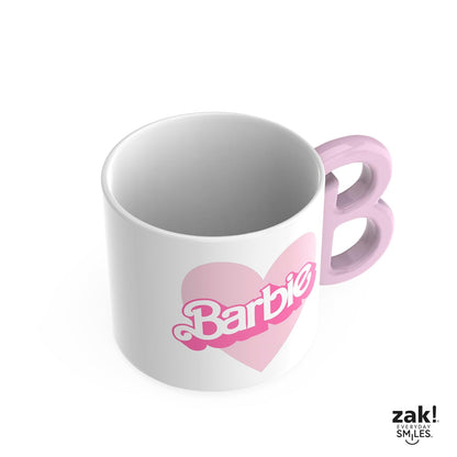 Zak Designs Taza Cerámica Barbie para Bebidas Calientes 15 Onzas