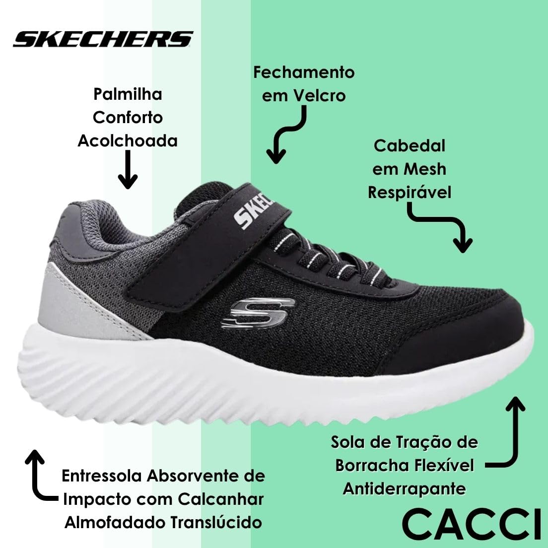 Skechers Bounder Zapatillas para Niños