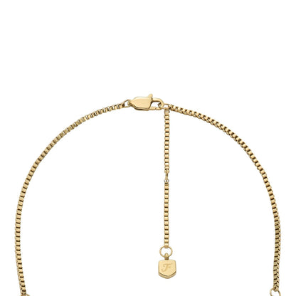 Fossil Collar ja7246710 all stacked up de acero inoxidable en color dorado para dama