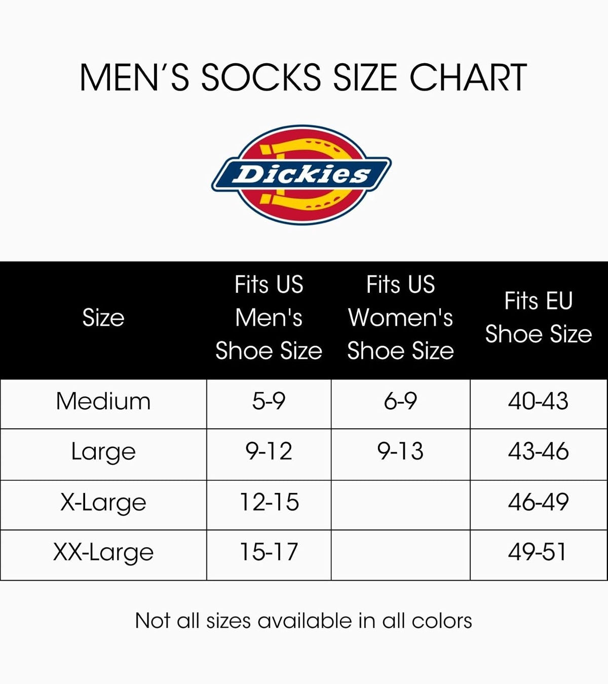 Dickies - Calcetines de trabajo, cortos, para hombres, 6 pares, modelo I62001, puntera reforzada, absorbe humedad, sólidos, para trabajo y ocasiones especiales