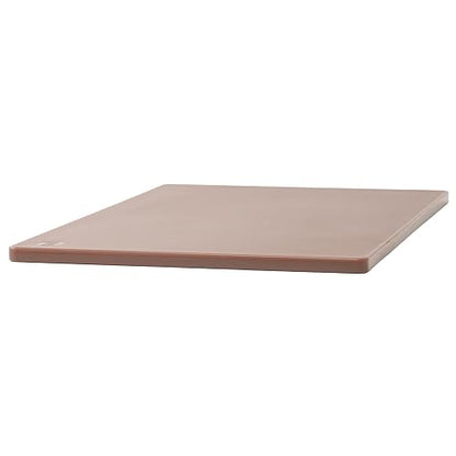 Winco - Tabla de cortar, 12 x 18 x 1/2 pulgada, color marrón