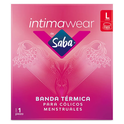 Saba Banda Térmica para Cólicos Menstruales Talla Grande