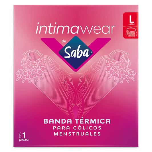 Saba Banda Térmica para Cólicos Menstruales Talla Grande