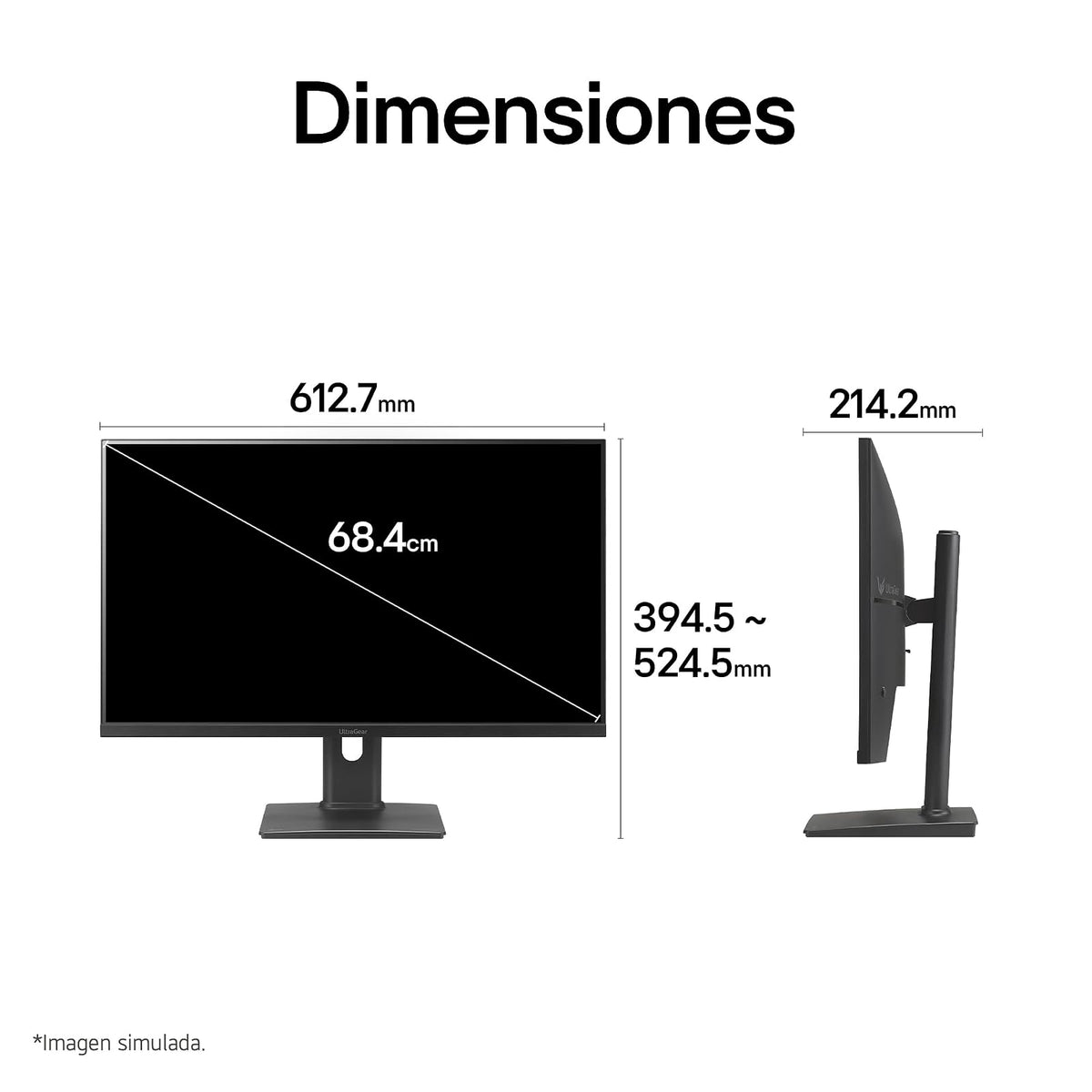 LG Monitor 27G64NA-B Gaming Ultragear G6 de 27 Pulgadas y 300 Hz