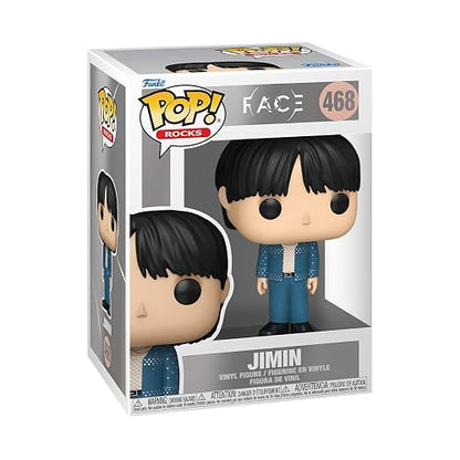 Funko Pop! Rocks: BTS - Jimin (Like Crazy) | Mercancía Oficial de Música - Figura de Vinilo Coleccionable para Decoración - Regalo de Cumpleaños para Fans