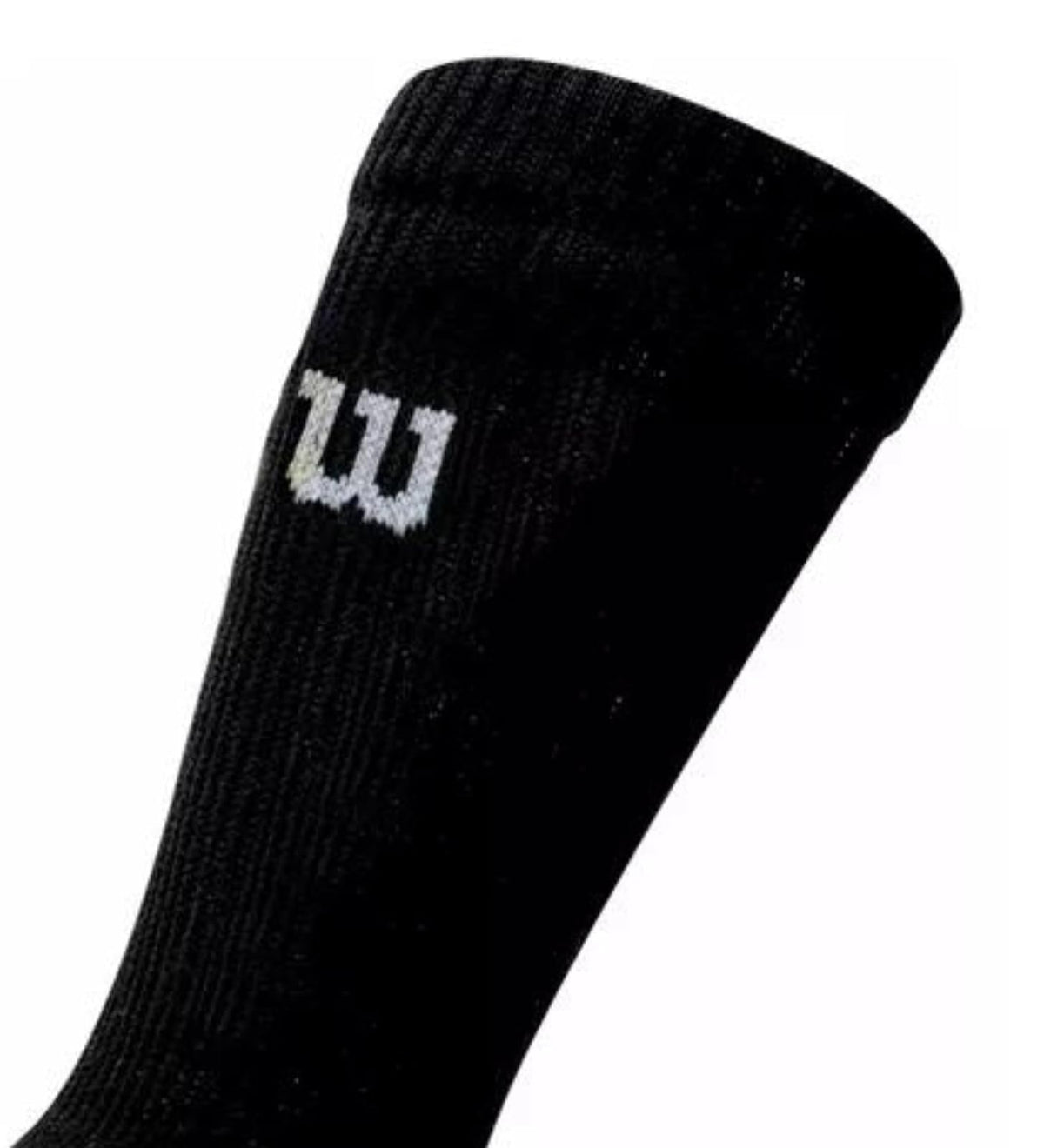 Wilson Calcetas para Hombre, Tejido Afelpado, Modelo B7627, Contenido: 1 Paquete con 20 Pares de Calcetas para Caballero, Color Negro con Detalles, 29 Amplio Alto