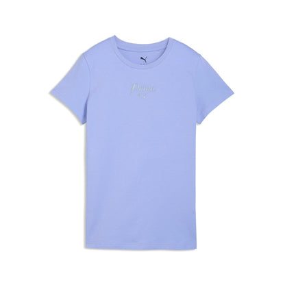 Puma ESS Script tee Playera Mujer