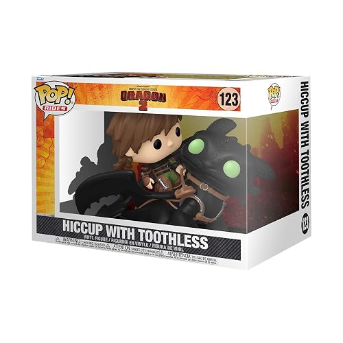 Funko Pop! Rides DLX: How to Train Your Dragon - Hiccup with Toothless