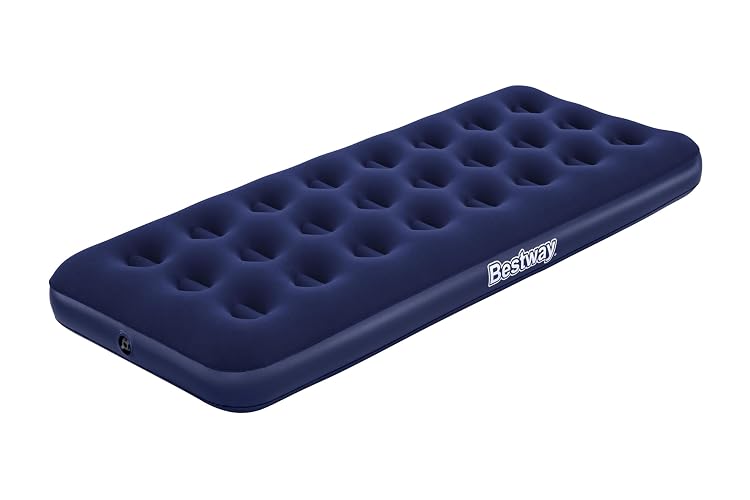 Colchón Inflable Individual Jr Twin 1.85 m x 76 cm x 22 cm Bestway para interior y exterior soporta 150 kg