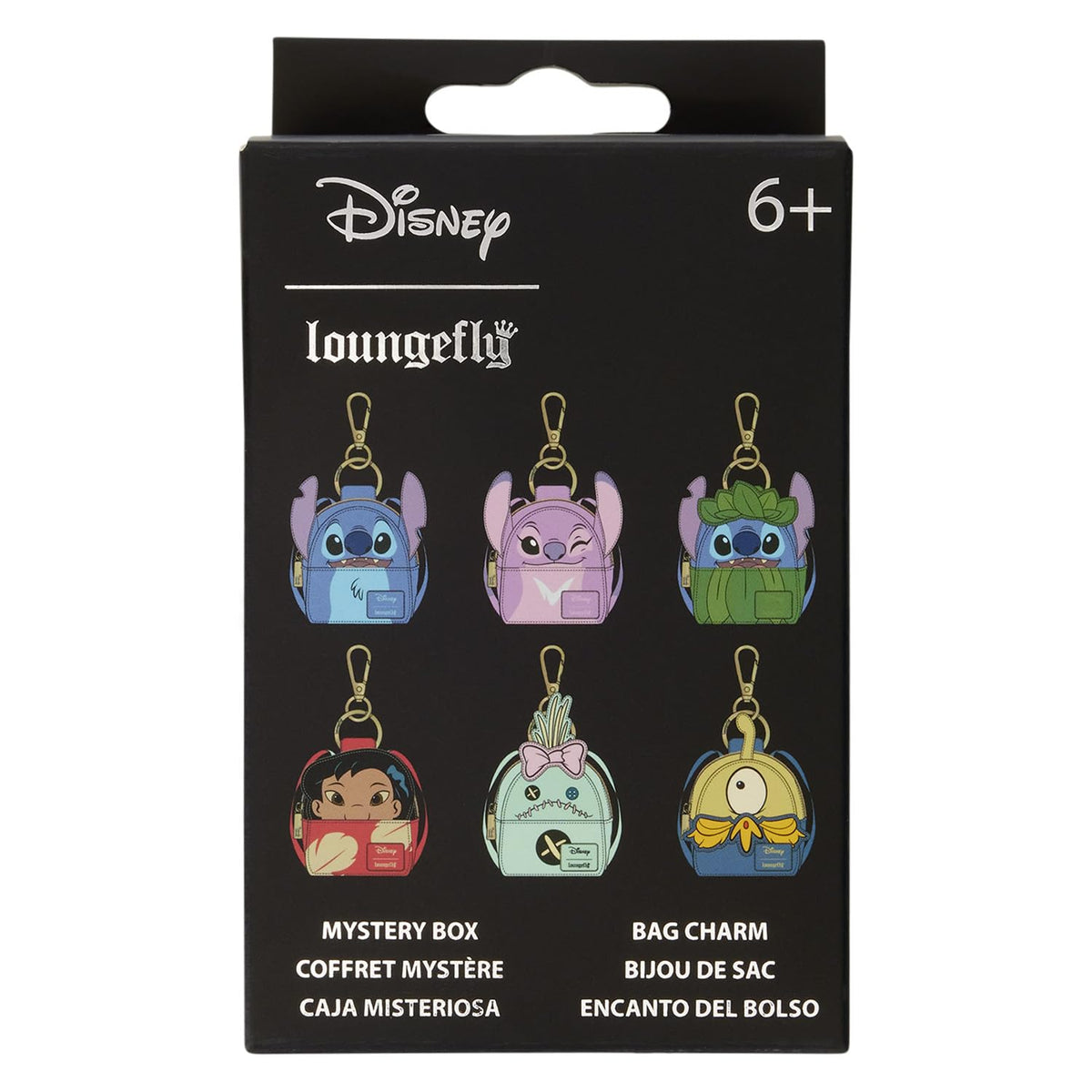 Loungefly Disney Lilo & Stitch Mystery Mini Backpack Keychain Charm
