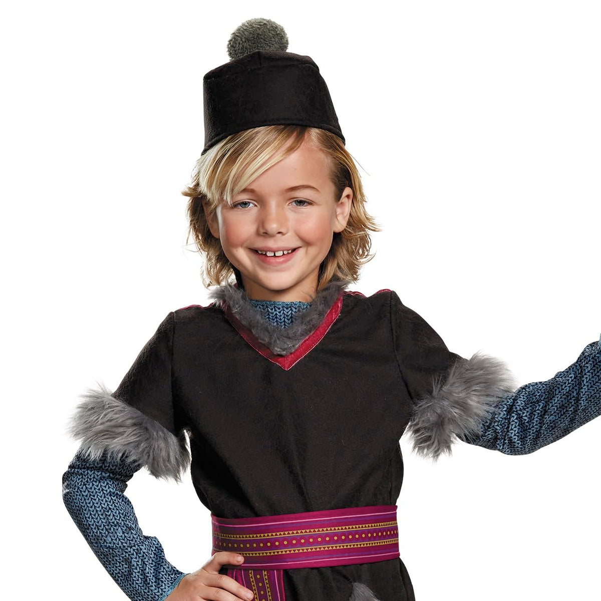 Kristoff Disfraz de Disney de Frozen para niños, Talla S - 4-6