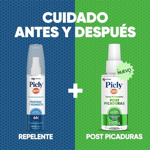 Afterbite Spray Refrescante Post Picaduras Piely by OFF! 100ml