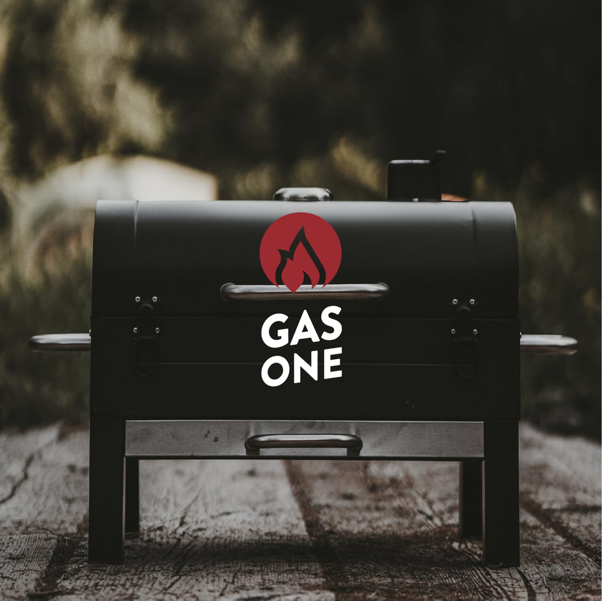 GasOne - Parrilla portátil para barbacoa de mesa, 18 pulgadas, 2 niveles, asas laterales y tapa, parrilla compacta de carbón para picnic y portón trasero