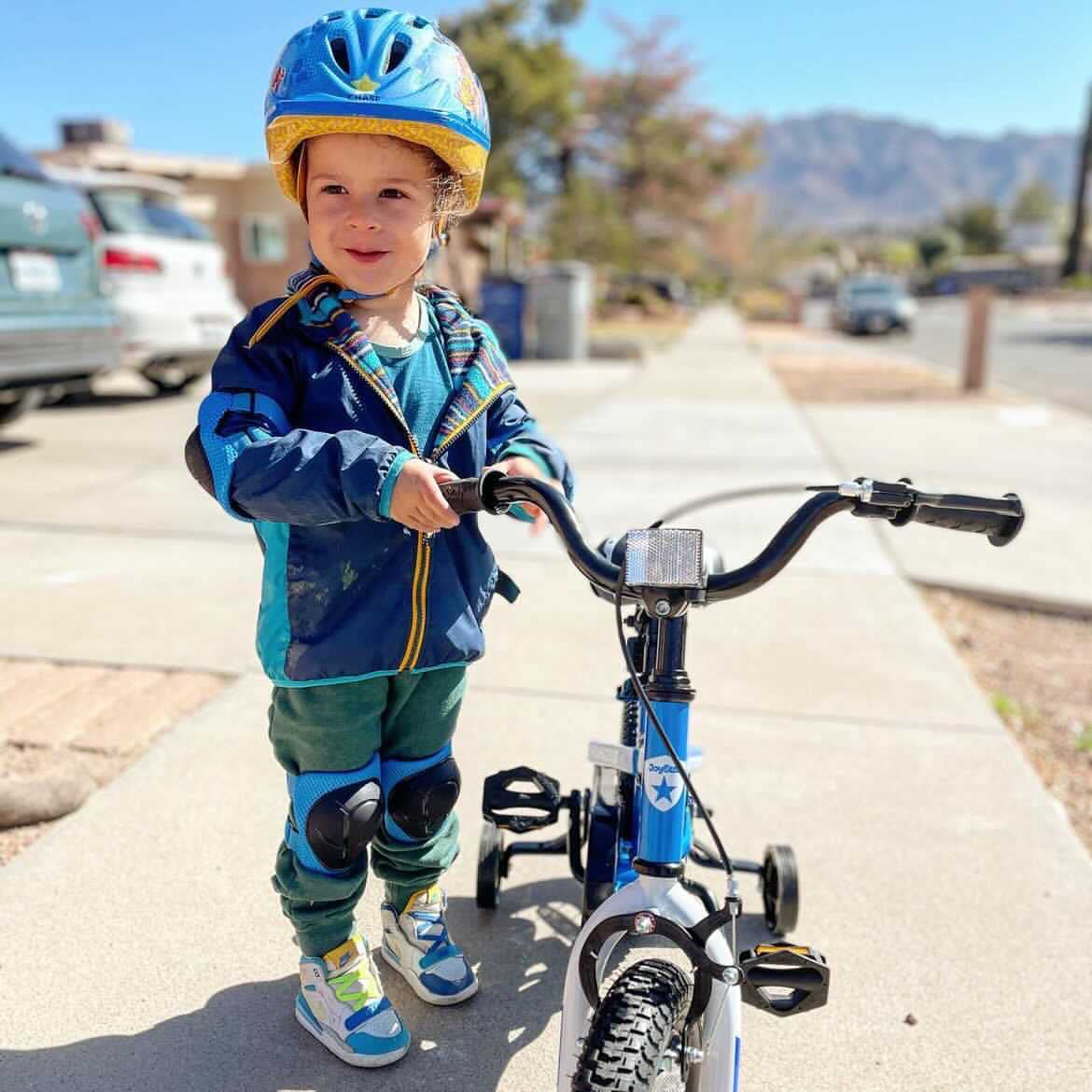 JOYSTAR Bicicleta para niños de 12 14 16 18 Pulgadas con Freno de montaña y Ruedas de Entrenamiento para niños de 2 a 9 años, 85% ensamblada