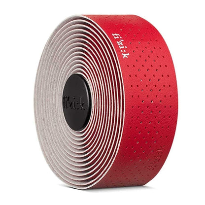Fizik Performance - Cinta para manubrio de Bicicleta Profesional, Suave, pegajosa y clásica, Cinta para manubrio de Bicicleta (2 mm, 2,7 mm, 3 mm) - Classic - Rojo - 2 mm