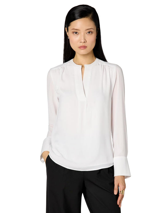 Calvin Klein - Playera de Manga Larga para Mujer