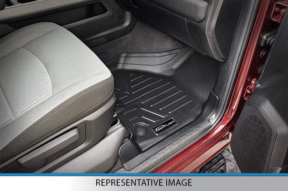 SMARTLINER Juego de Alfombrillas de 3 Filas de Ajuste Personalizado Compatible con Cadillac XT6 2020-2025