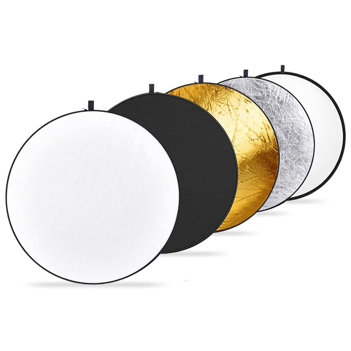 Neewer Reflector de Luz Plegable 5 en 1 con Bolsa de Transporte - 80cm