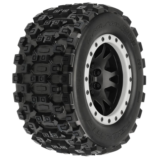 Pro-line Racing Badlands MX43 Pro-Loc MNT Impulse BlkGrey2XMX PRO1013113 - Neumático RC
