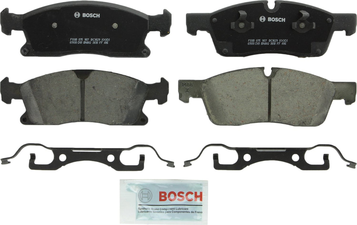 Bosch QuietCast Premium Pastillas de Freno Cerámicas - Frente - 1629 - 1600-1699