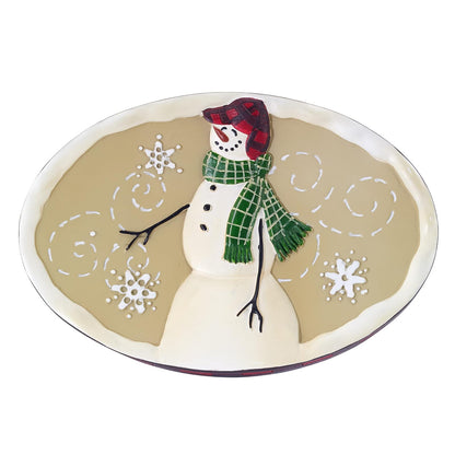 Avanti Linens - Jabonera para Cocina o baño, decoración de baño Inspirada en Las festividades (colección de reuniones de Nieve)