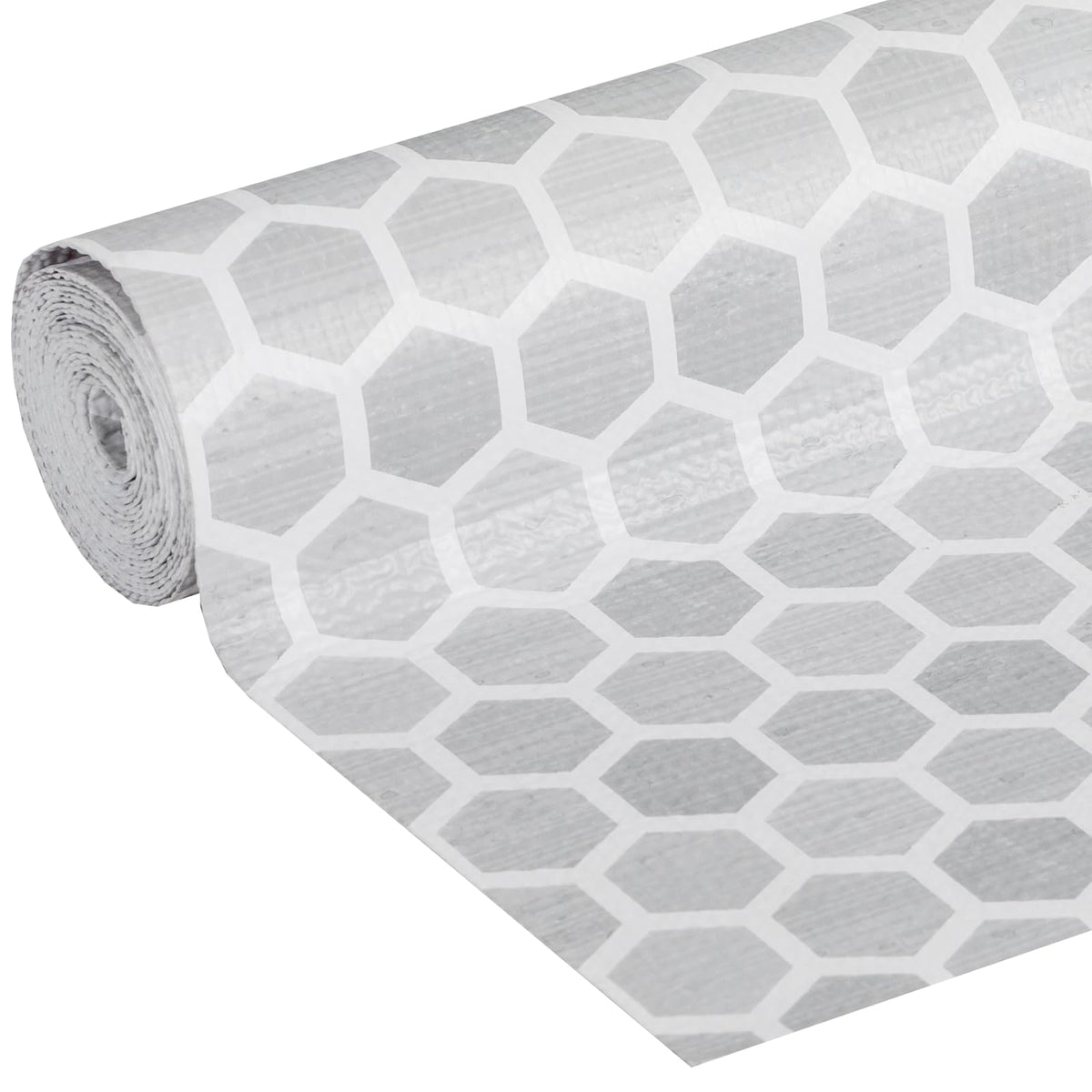 Smooth parte superior EasyLiner para armarios y cajones, fácil de instalar y cortar para ajustar, papel de estante y forro de cajón no calcomanía, forro antideslizante para estante de 12 pulgadas x 10