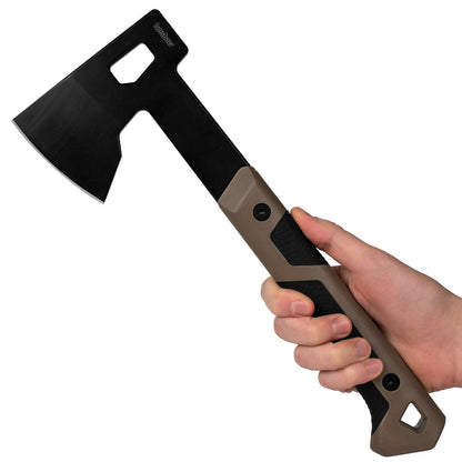 Kershaw Deschutes Hatchet Camp Ax, espiga completa, acero inoxidable (1075)