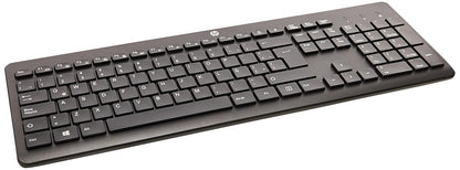 HP, Teclado Inalámbrico 230, En Español, Conexión Inalámbrica de 2,4 GHz, Negro (3L1E7AA)