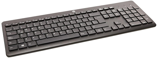HP, Teclado Inalámbrico 230, En Español, Conexión Inalámbrica de 2,4 GHz, Negro (3L1E7AA)
