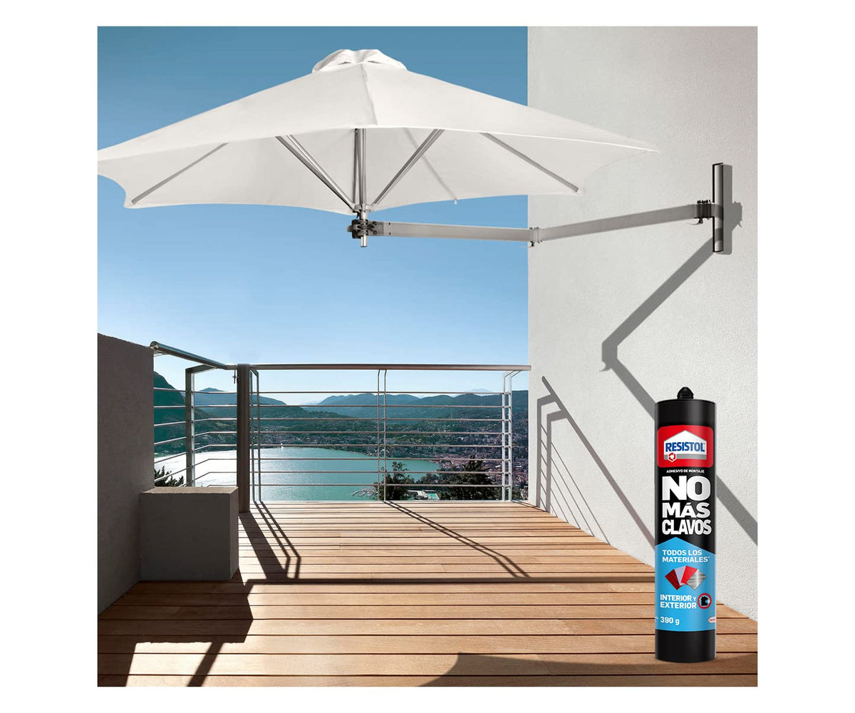 Resistol Uno Para Todo Universal, Adhesivo Sellador, Excelente Poder de Pegado y Sellado, Tecnología Flextec, Funcional para Reparación, Bricolaje y Montaje, 1x390g