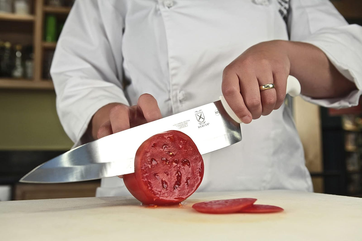 Mercer Culinary Ultimate cuchillo de deshuesar blanco de 8 pulgadas, Cuchillo de chef, 20.3 cm, Blanco, n/a, 1