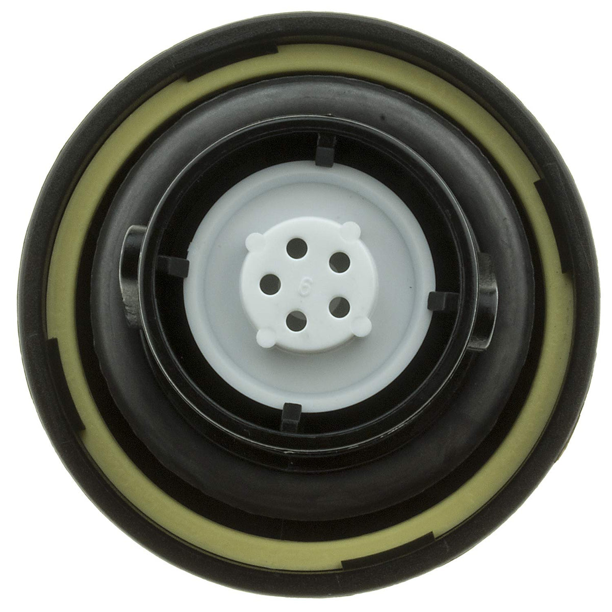 MotoRad MGC903 Tapón de Combustible con Llave for Flex-Fuel Applications with Black Cam-On (non-threaded) Caps Fuel Tank Cap Compatible con Chevy Silverado 1500 04–12 2500 HD 04–10 Malibu 04–12 Tahoe