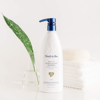 Noodle & Boo Fragrance Free Extra Gentle Shampoo for Baby Eczema Care, 16 fl. oz.