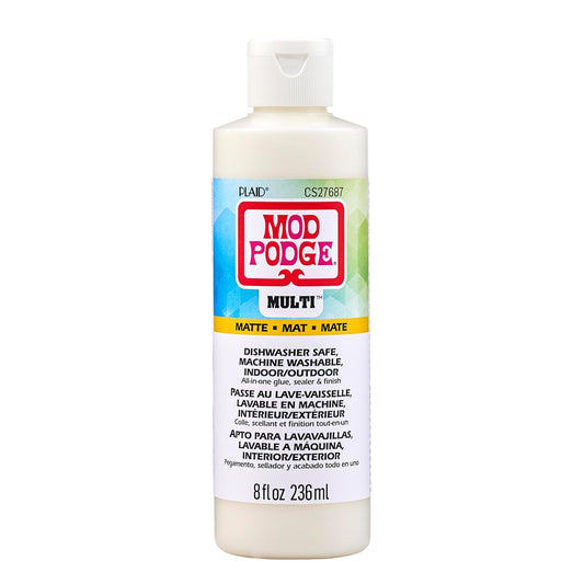 Mod Podge CS27687 - Pegamento, sellador y acabado multiusos, perfecto para proyectos de arte y manualidades en interiores y exteriores,