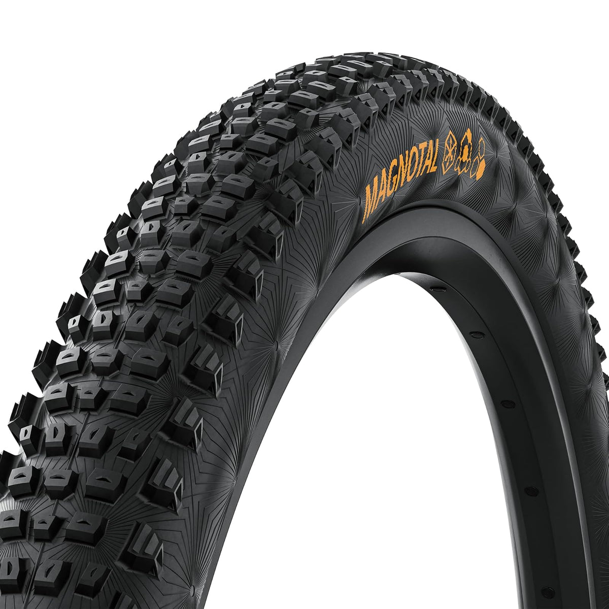 Continental Magnotal Llanta para Bicicleta de Montaña Tubeless Ready - 29 x 2.40 - Negro