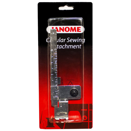 Janome ADCIRCZZ Aditamento para Círculos para Modelos MC11000, MC7700 Horizon, MC6600P, MC6500P, 6119QC, 6125QC, 6260QC, 3160QDC, 2160DC, JNH1860