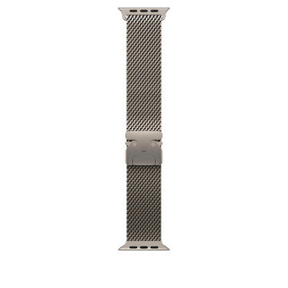 Apple Watch Band Correa Milanese Loop de Malla de Acero - 49mm - C para muñecas de 130 a 160mm - Natural