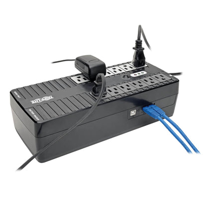Tripp Lite INTERNET900U UPS 900VA 480W No Break Standby Compacto, USB, Tel/DSL, 12 Contactos, Negro