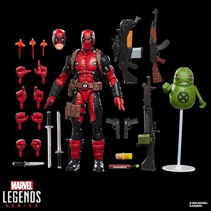 Marvel Legends Maximum Series Figura de Acción Deadpool con Doop