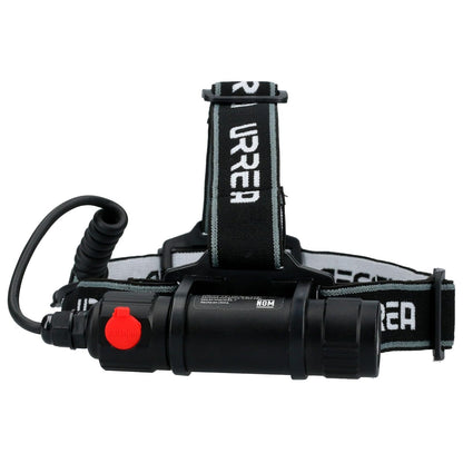 Urrea LCR70 Linterna de LED para cabeza recargable de 700 lm