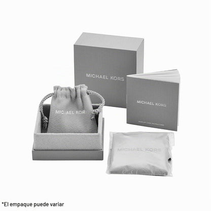 Michael Kors Blush Rush Rose Gold-Tone Bead Bangle Bracelet