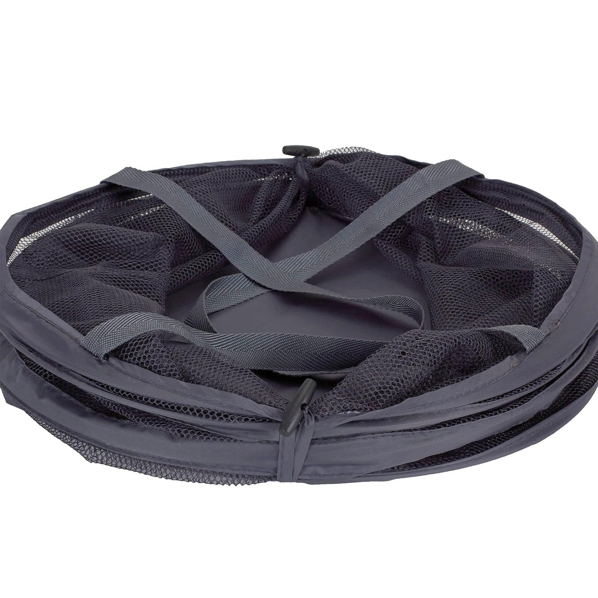 Household Essentials 2027-1 Cesta Plegable de Malla para Ropa Sucia | Carbón