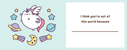 Pusheen: I Like You More Than Pizza: A Fill-In Book