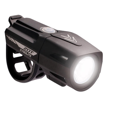 Cygolite Zot Luz de Bicicleta 450 Lúmenes | Compacto, Faro Recargable USB, 8 Modos, IP67 Resiste Agua, Para Carretera Transporte