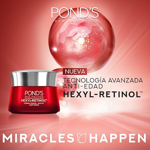 POND'S Crema Facial Antiedad Noche Age Miracle Ultimate Youth, 50g
