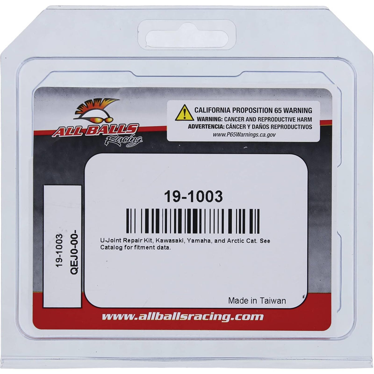 All Balls 19-1003 Junta Universal Eje de Transmisión Delantero para Arctic Cat 650 4X4 2004-2006
