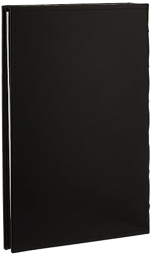 Álbumes de fotos de Pioneer Álbum de fotos europeo de cuero de 300 bolsillos para impresiones de 4 por 6 pulgadas, negro