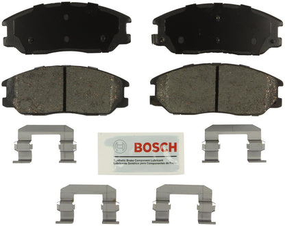 Bosch Blue Pastillas de Freno de Disco Semimetálicas, Compatibilidad según Modelo - 955H - Azul